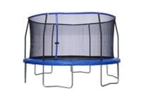 Gartentrampolin Trampolin-Komplett-Set inkl. Sicherheitsnetz Ø 427cm