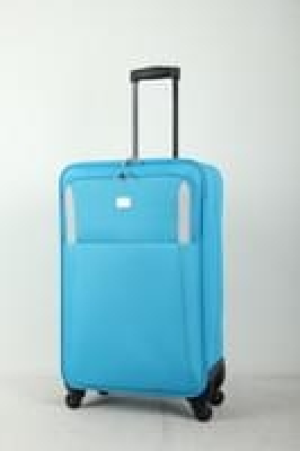 X-Club Weichgepäckkoffer blau grau 70cm