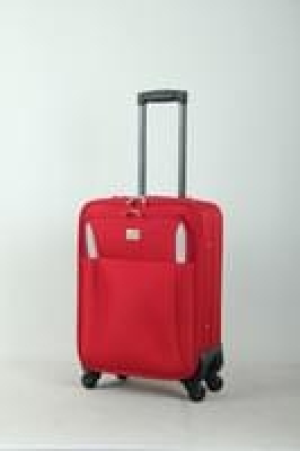 X-Club Weichgepäckkoffer red grau 55cm