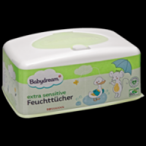 extra sensitive Feuchttücher Box 1.89 €