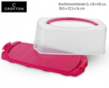 CROFTON®Tortenglocke oder Kuchencontainer 3.49 €