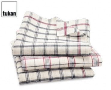 tukan Geschirrtücher aus Leinen, 3 Stück 6.99 €