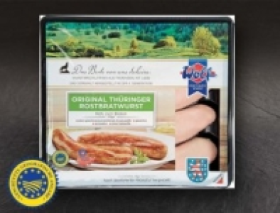 Wolf Original Thüringer Rostbratwurst 1.99 €
