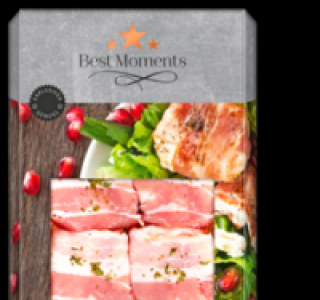 BEST MOMENTS Würziger Ziegenkäse im Speckmantel 2.75 €