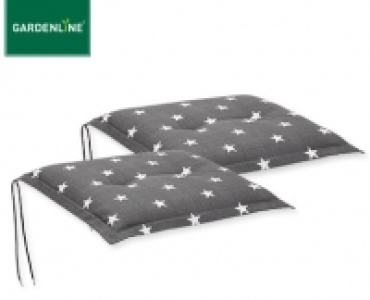 GARDENLINE®Sitzkissen für Monoblocksessel, ­2er-Set 7.99 €