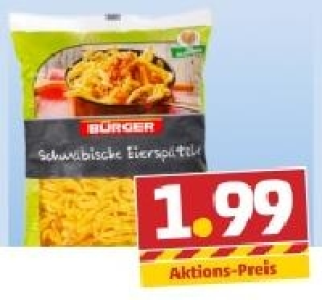 BÜRGER Eierspätzle o.Kartoffel-Schupfnudeln