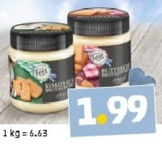 MEIN FEST Kokos- oder Butterkeks-Creme