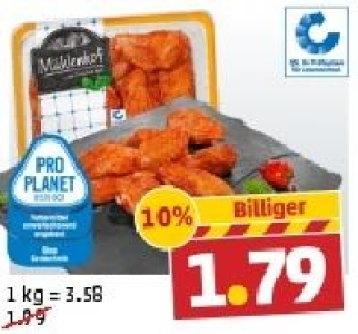 M&Uuml;HLENHOF Frische Chicken-Wings 1.79&nbsp;&euro;