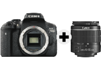 MediaMarkt Canon CANON EOS 750D Kit DFIN III Spiegelreflexkamera 24.2 Megapixel mit Obj