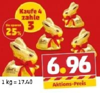 LINDT Goldhase 6.96 €