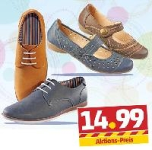 LEBUS Damen-Sandaletten oder FREE LIMIT Herren-Freizeitschuh 14.99 €