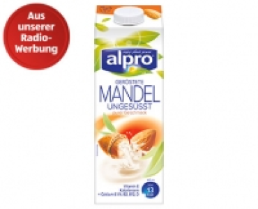 alpro®Mandel- oder Kokosnussdrink 1.99 €