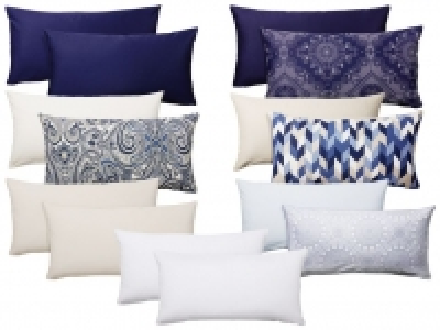 MERADISO® 2 Satin-Kissenbezüge, 40 x 80 cm 4.99 €