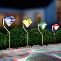 Norma I Glow LED-Solarlichter Diamond 4er-Set