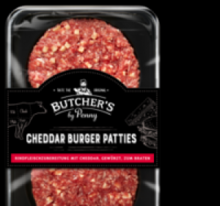BUTCHERS Cheddar Burger Patties 1.99 €