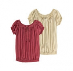 Damen-Bluse mit Smok-Effekten 10.39 €