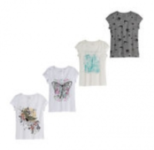 Damen-T-Shirt in verschiedenen Designs 4.79 €