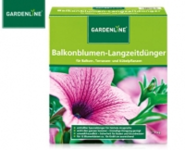GARDENLINE®Balkonblumen-Langzeitdünger 2.99 €