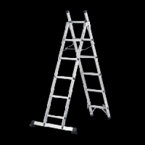 3-Wege-Alu-Haushaltsleiter 39.99 €