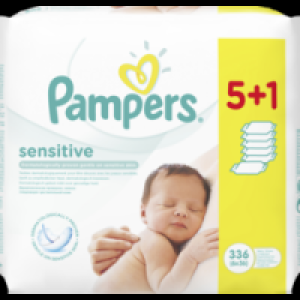 Rossmann Pampers Sensitive Feuchttücher 5+1 Multipack