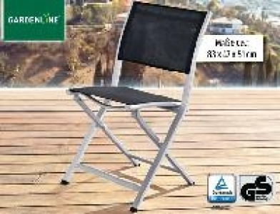 Gardenline Aluminium Klappstuhl