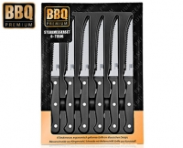 BBQ PREMIUM Steakmesser-Set, 6-teilig 4.99&nbsp;&euro;
