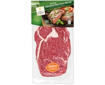 Taste of Ireland Irisches Rinder-Rump­steak oder Rib-Eye-Steak 5.75 €