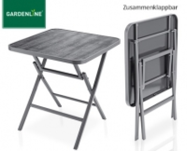 GARDENLINE&reg;Aluminium-Klapptisch 34.99&nbsp;&euro;