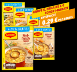 MAGGI Guten Appetit Suppen 0.49&nbsp;&euro;