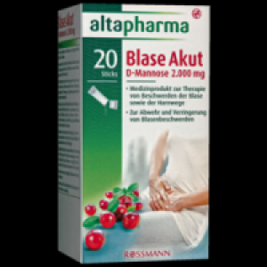 Rossmann Altapharma Blase Akut D-Mannose 2.000 mg