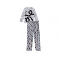 NKD  Jungen-Schlafanzug mit Rennauto-Muster, 2-teilig