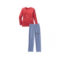 NKD  Mädchen-Schlafanzug mit trendigem Muster, 2-teilig