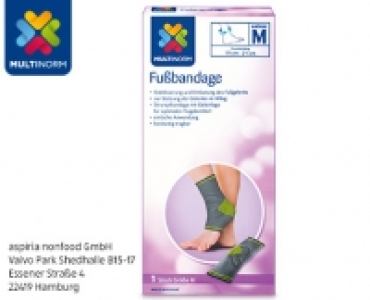 Aldi Süd  MULTINORM Fuß- oder Handgelenkbandage