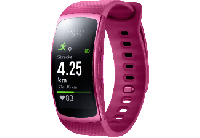 MediaMarkt Samsung SAMSUNG Gear Fit 2 Smartwatch Kunststoff, L, Pink