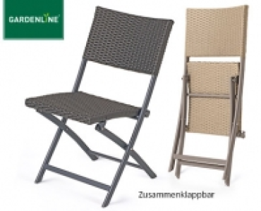 GARDENLINE®Geflecht-Klappstuhl 24.99 €