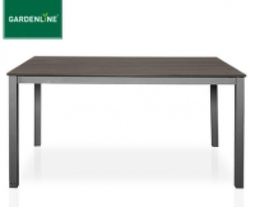 Angebot Aldi Süd GARDENLINE®AluGartentisch mit