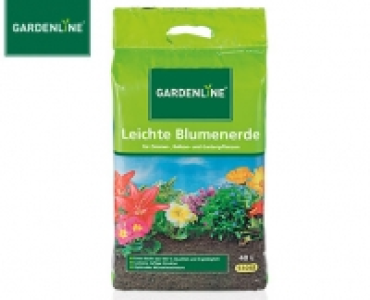 GARDENLINE®Leichte Blumenerde, 40 l 4.99 €