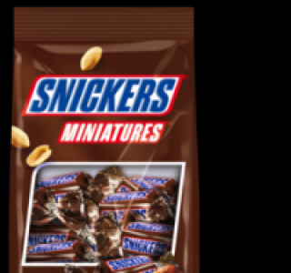 SNICKERS-, TWIX-, MARS oder BOUNTY-Miniatures 0.99 €