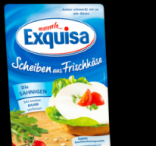 EXQUISA Scheiben aus Frischkäse 0.88 €