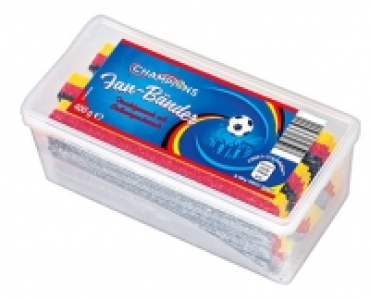 Aldi Süd  CHAMPIONS Fruchtgummi Fan-Bänder