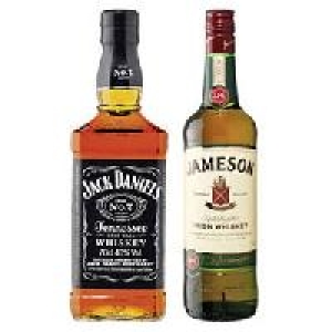 Jack Daniels Tennessee Whiskey oder Jameson Irish Whiskey 15.99&nbsp;&euro;