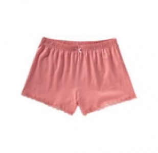 Damen-Schlafshorts mit Spitze am Beinabschluss 4.79 €