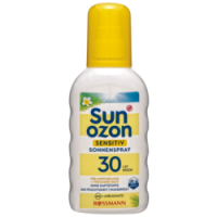 Rossmann Sunozon sensitiv Sonnenspray LSF 30