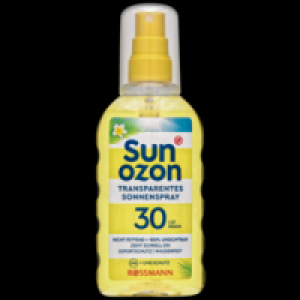Sunozon transparentes Sonnenspray LSF 30