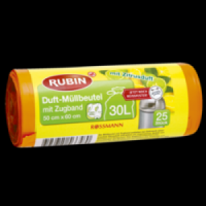 Duft-Müllbeutel mit Zugband 30 l 0.99 €