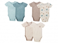Lidl  LUPILU® PURE COLLECTION 2 Baby Jungen Bodys
