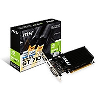 Cyberport  MSI GeForce GT 710 2GB DDR3 Grafikkarte DVI/VGA/HDMI Low Profile passi