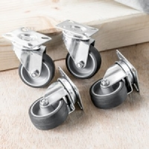 Apparate-Lenkrollen-Set 4tlg. 6.99 €
