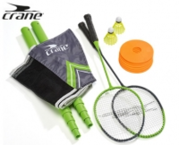 Aldi Süd  crane®Badminton-Set mit Netz