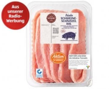 Aldi Süd  meine METZGEREI Schinken-Schnitzel, XXL-Packung